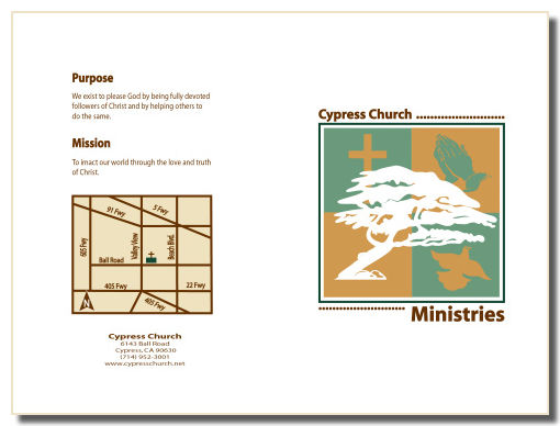 Design Choice Communications Portfolio: Ministry Booklet