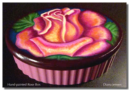 Design Choice Communications Portfolio: Decorative Rose Box &copy; 2006